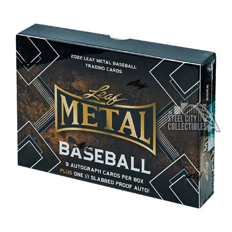 2022 leaf metal baseball jumbo box|leaf metal baseball checklist.